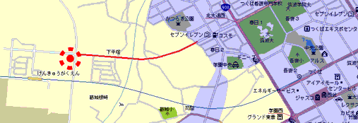 Tsukuba Map